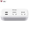 Bull Compact USB Wall Charger with 2 AC Outlets & 2 USB Ports CN plug (adapter included)