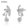 Lindon Women's Zircon Copper Alloy Earrings - Wedding Party Gift Pendant Earrings