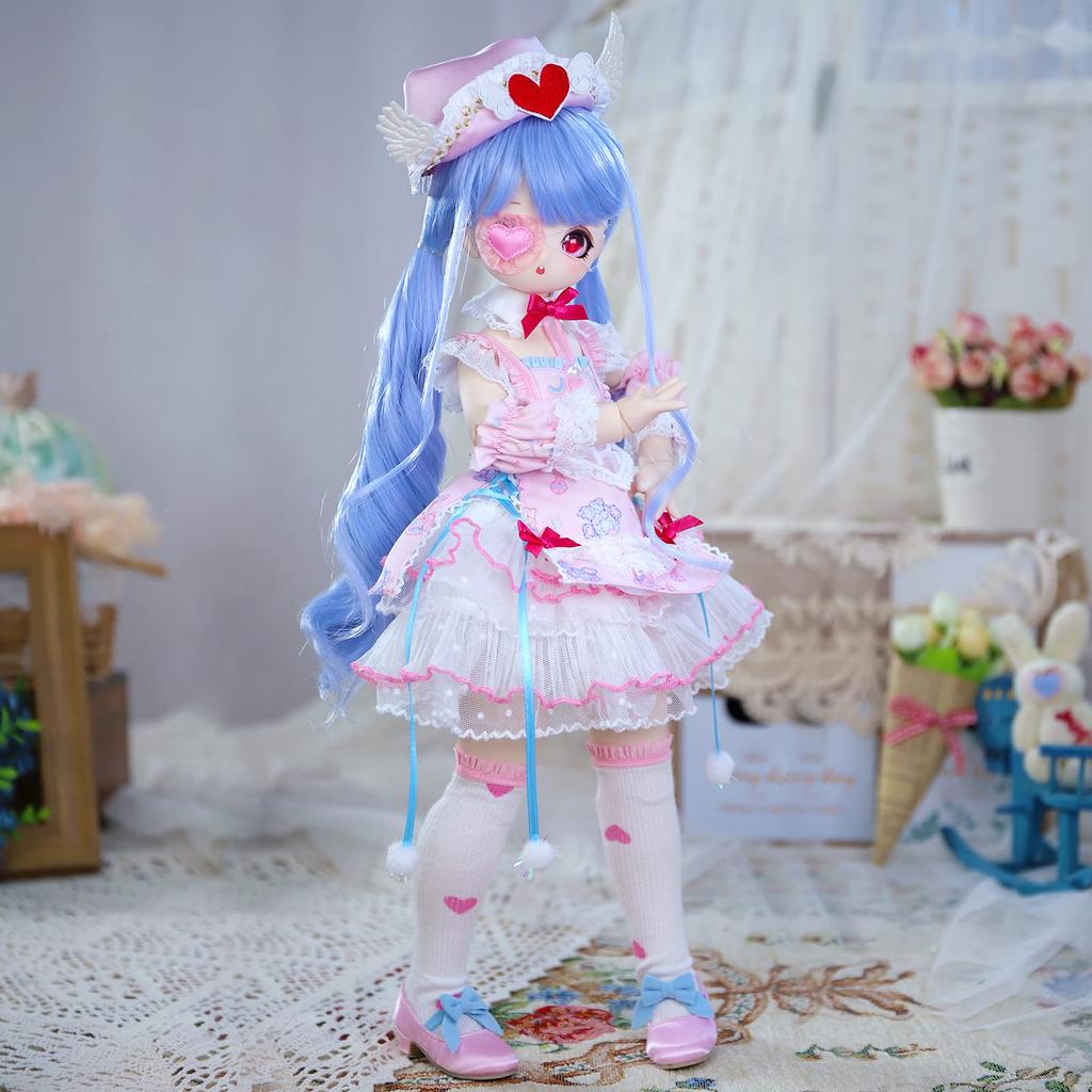 ICY Fortune Days Масштабная BJD Аниме Подвижная Подарок для детей от 8 лет Кукла 1/4, Стиль, Раскрашенная, Фигурка, (Kawaii)