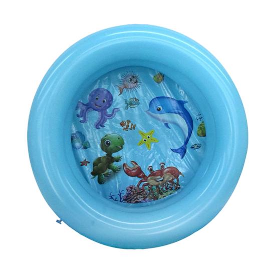 Водная игрушка синий/розовый экологически чистый утолщенный крытый открытый детский бассейн надувной плавательный