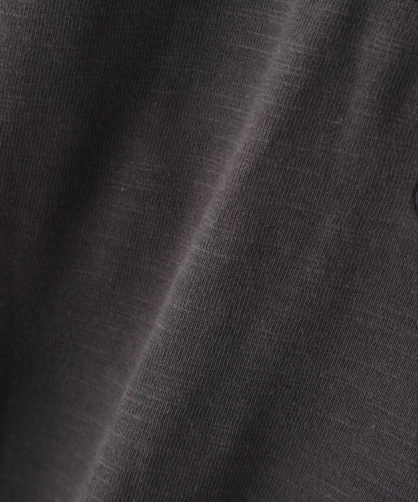 AVIREX A.A.R.C EMBROIDERY L/S T-SHIRT charcoal