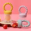 3pcs Children's Silicone Fruit Vegetable Feeder With Handle Perfect Food Supplement Pacifier Christmas Halloween
