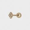 Youngglow 14k Mini Dia Cubic Piercing