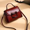 Women's Bag Fashion Handbag Genuine Leather Women's Bag Vintage Women's Bag Diagonal Bag