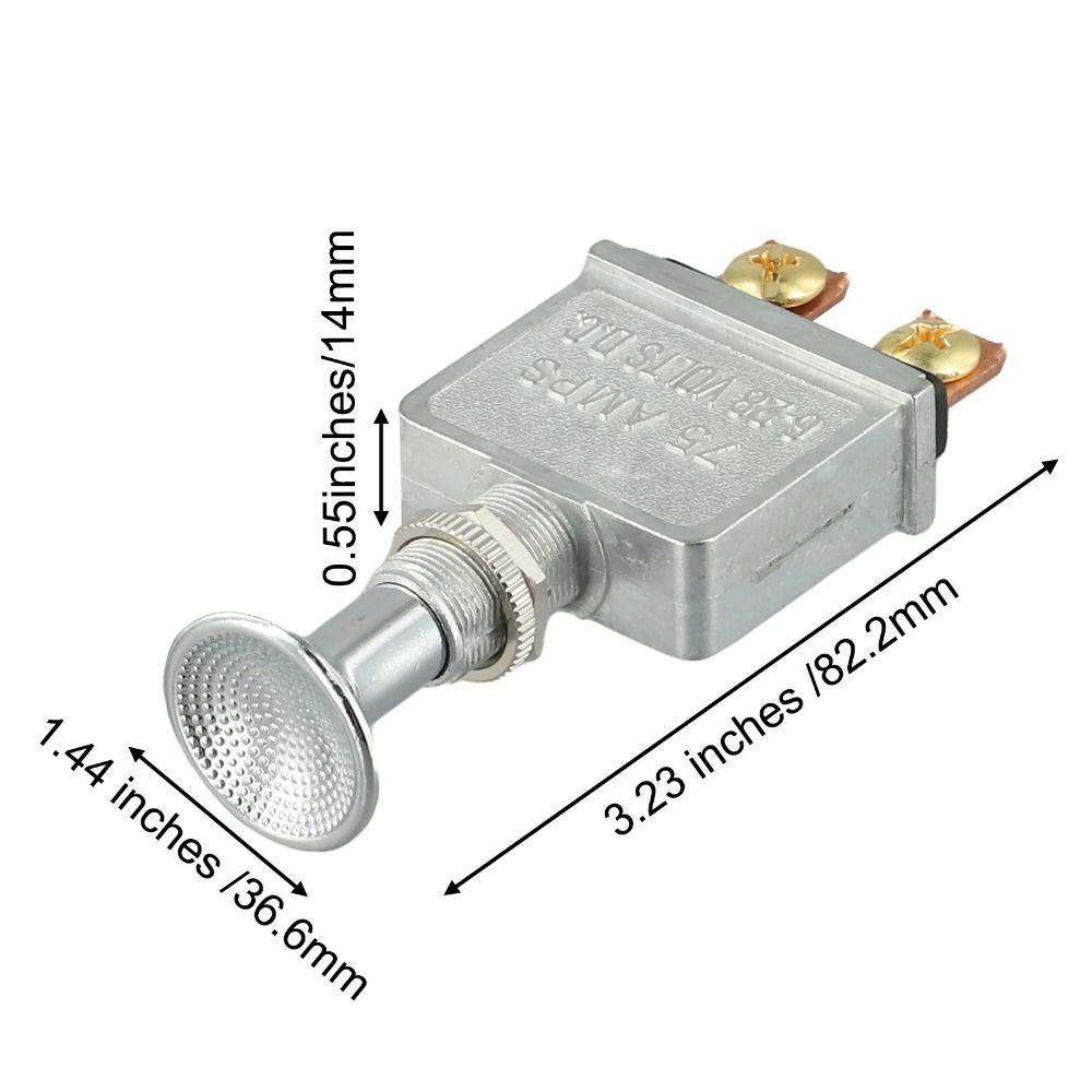 Heavy Duty Push Pull Switch 2 Position Car On Off Switch Safe Heavy Duty Toggle Switch Automotive