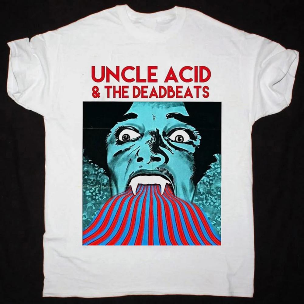 Uncle Acid Группа The Deadbeats Полный размер S-5XL BE2851 Унисекс Футболка