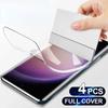 4Pcs Hydrogel Film For Samsung Galaxy S24 S23 S22 S21 S20 Ultra S10 S9 Plus A12 A34 A54 A53 A52 A33 A32 A71 Screen Protector