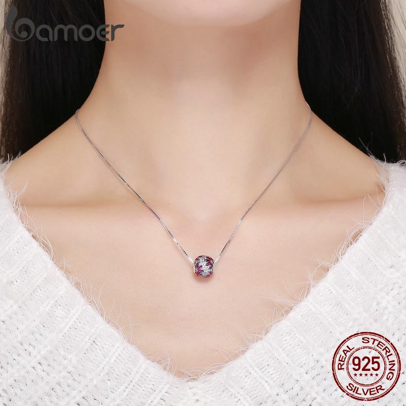 Изящные бусины из стерлингового серебра 925 пробы, весенняя коллекция BAMOER