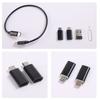 Data Cable Adapter Box USB 8-Pin for Android Convertor SIM Card Removal Pin Storage Slots Multi-function High Power Type-C