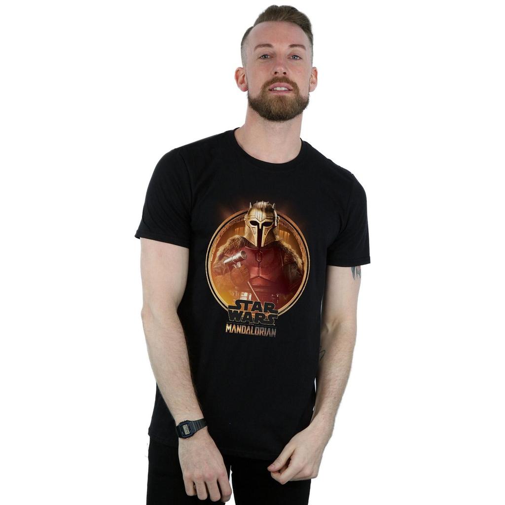 Star Wars Mens The Mandalorian The Armorer Framed T-Shirt