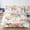 Rainforest Flowers Duvet Cover Set Soft Wash Bed 3 Piece Summer Comfortable Student Dormitory Home Baby Bedding Best seller