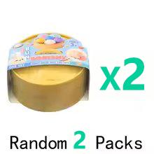 Big Dumpling Squishy Fidget Toy - Mysecret Bun Soft PU Stress Relief Unboxing Surprise Random Style Pack for Adult Gift Exchange