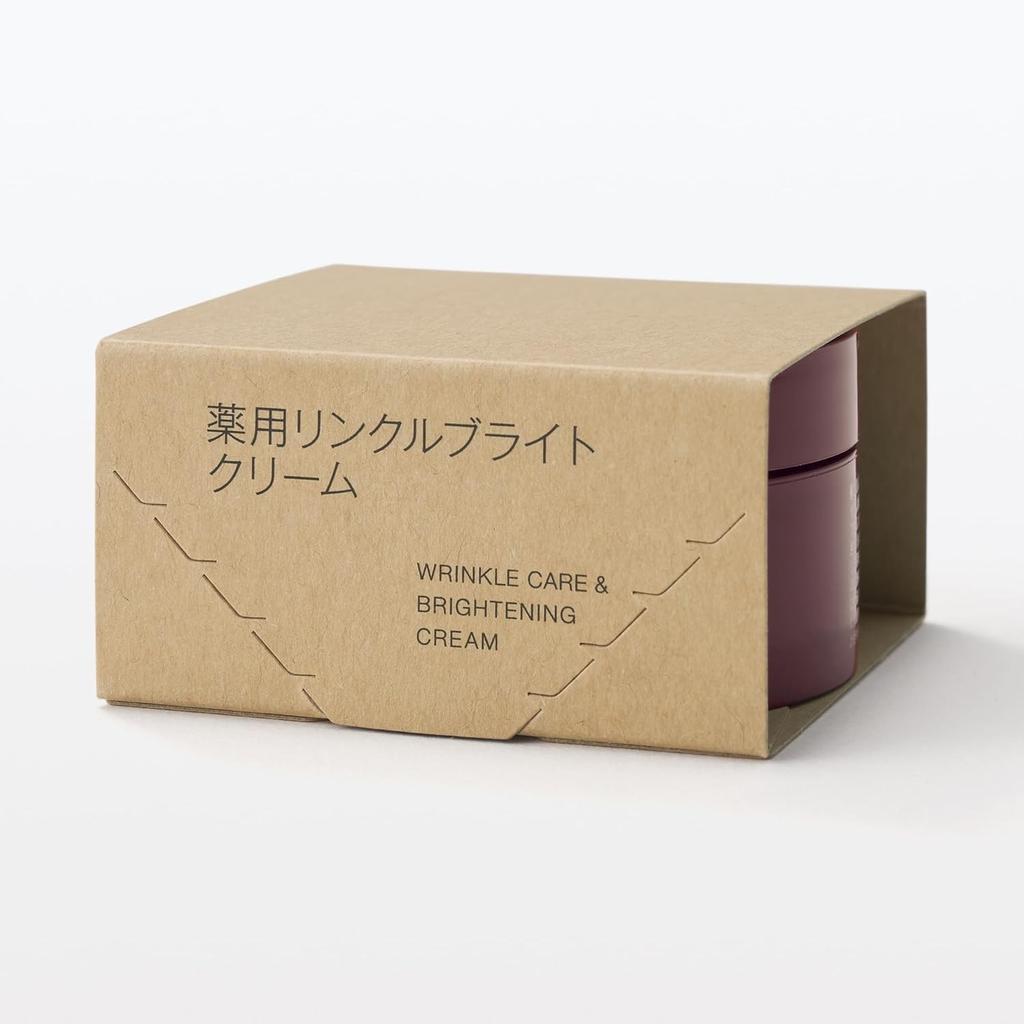 MUJI Лечебный осветляющий крем от морщин 45 г OAQ65A4A