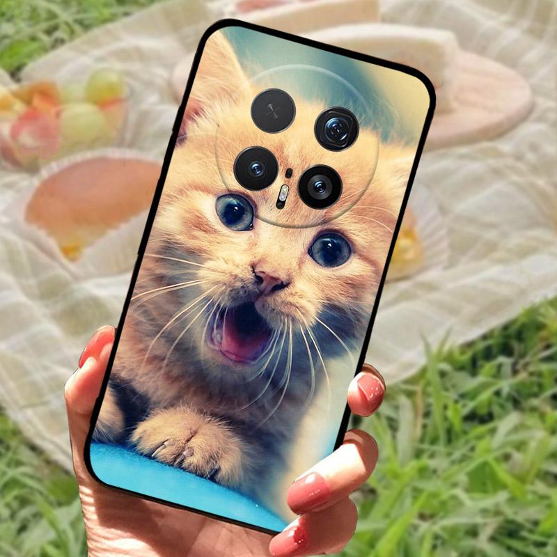 Ударопрочный чехол Funda для Honor Magic 8 Pro, мягкий ТПУ-силикон, защита камеры, чехол-бампер для телефона Honor Magic8 Pro BKQ-AN10