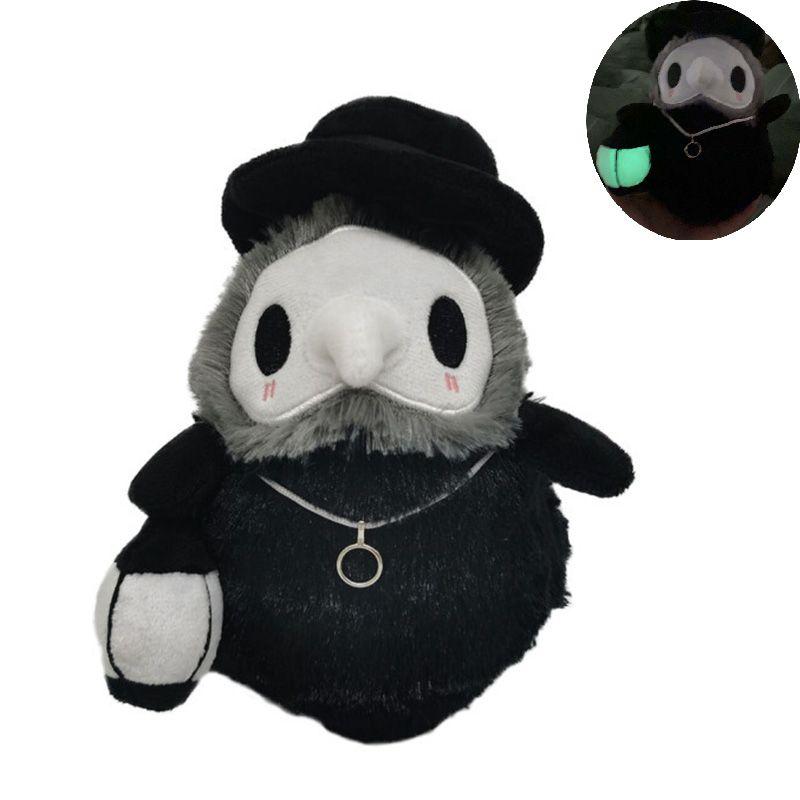 Scp Plague Foundation Doctor Luminous Plush Toy Lovers Doll Halloween Decoration