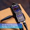 ZOOM H4essential Handy Recorder Black 32bit Float 4 Track Timecode Подкаст Музыкальный инструмент Выступление ASMR Интервью Специальные возможности
