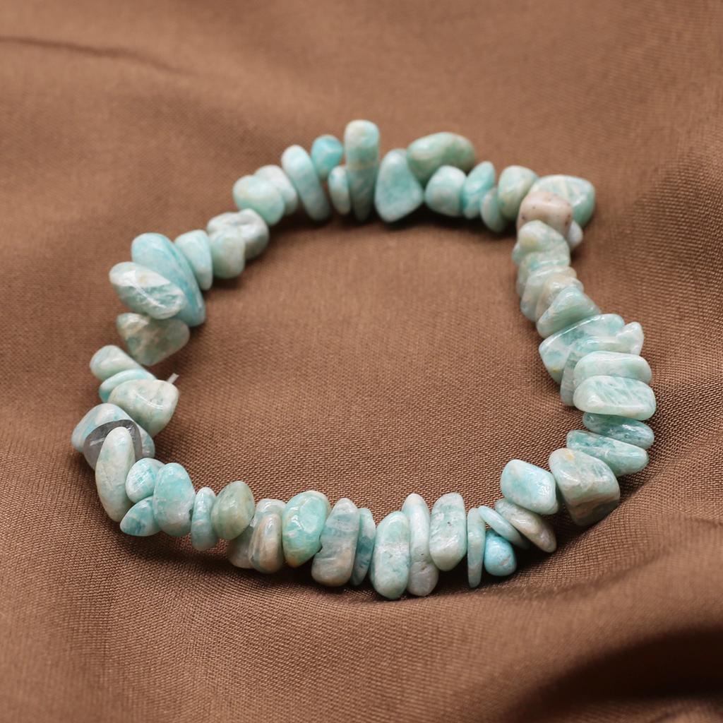 Новый стиль, женский браслет из натурального камня, розовый кварц/зеленый авантюрин, гравийный браслет для женщин, цепочка для подарков на день рождения, 18 см