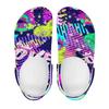 Printed EVA Garden Clogs Women Men Breathable Lightweight Slip On Shoes Beach Pool Bathroom Home Daily Sandals Casual Walking