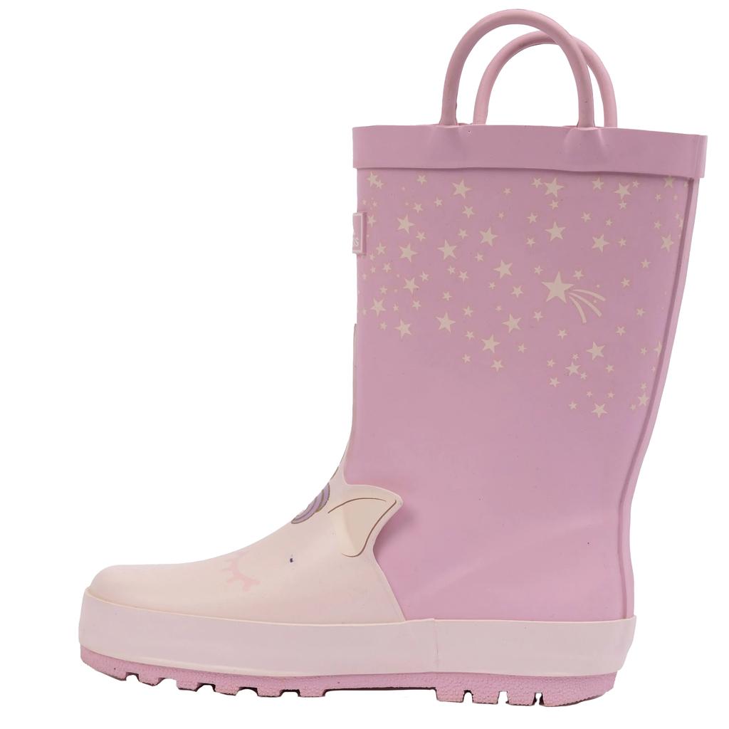 Childrens/Kids Character Unicorn Wellington Boots