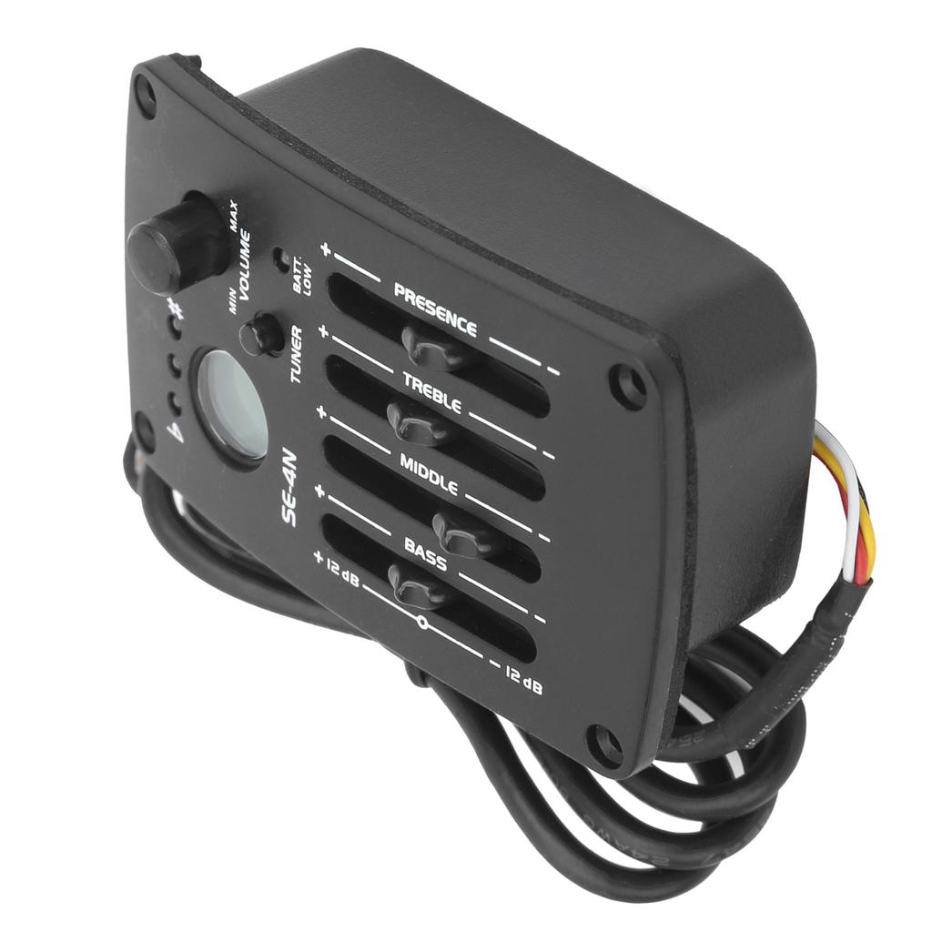 Эквалайзер, звукосниматель для акустической гитары, 4-полосный предусилитель, аксессуары для музыкальных инструментов SE?4Н