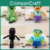 Minecraft Creeper Steve Enderman Plush Toy With Short Pile Fabric For Kids And Collectors
