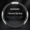 Натуральная кожаная оплетка руля для Haval Big Dog 2021-2024, Ультратонкая, Всесезонная