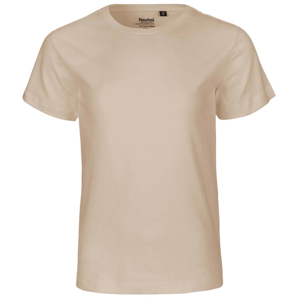 Neutral Childrens/Kids Short-Sleeved T-Shirt