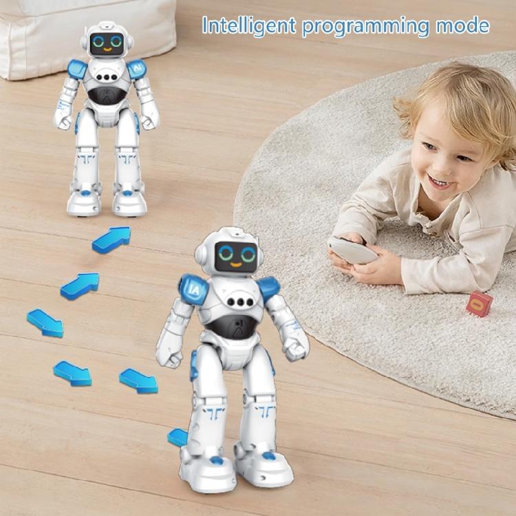 Intelligent Talking Robot With Gesture Sensing Face Expression STEM Robot Toy For Children Educational Entertaining Gift