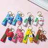 BT21 KPOP Первое Поколение BTS ПВХ Подвеска Аниме Мультфильм Брелок для Рюкзака Коллекция Фанатов Подарок Подарок на День Рождения Подарок для Пары Премиальное Качество