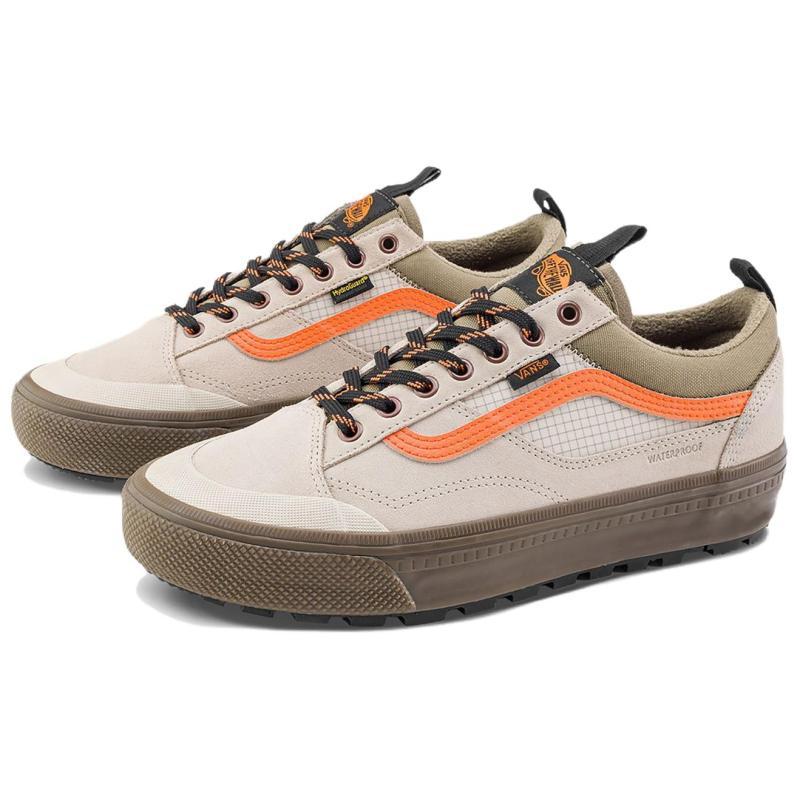 Vans Водонепроницаемые кеды для скейтборда Old Skool Унисекс Коричневые кроссовки VN000DAZF88