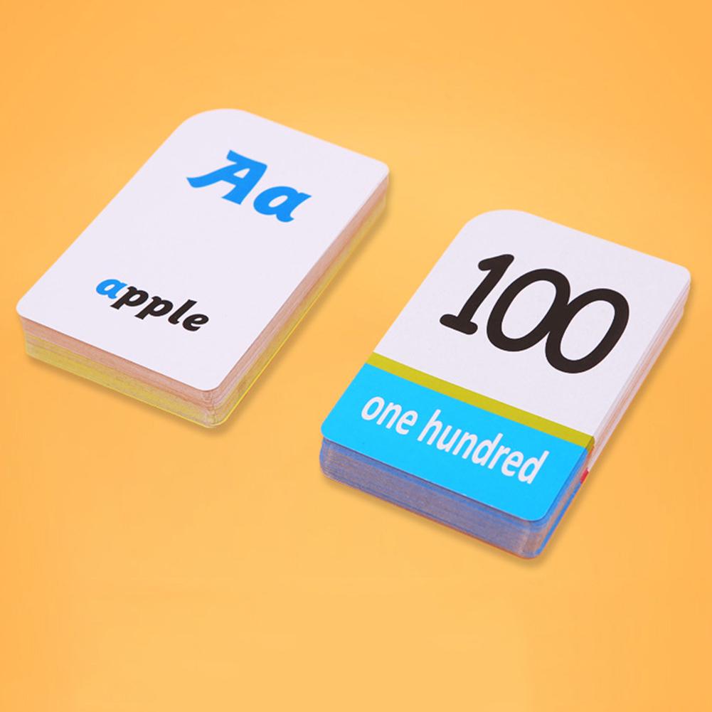 Дети Числа Флэшкарты Образование Арабский Английский Обучение