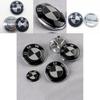 Premium Quality Carbon Fiber Replacement Bmw Badge 82mm Front Hood And Trunk Logo Emblem