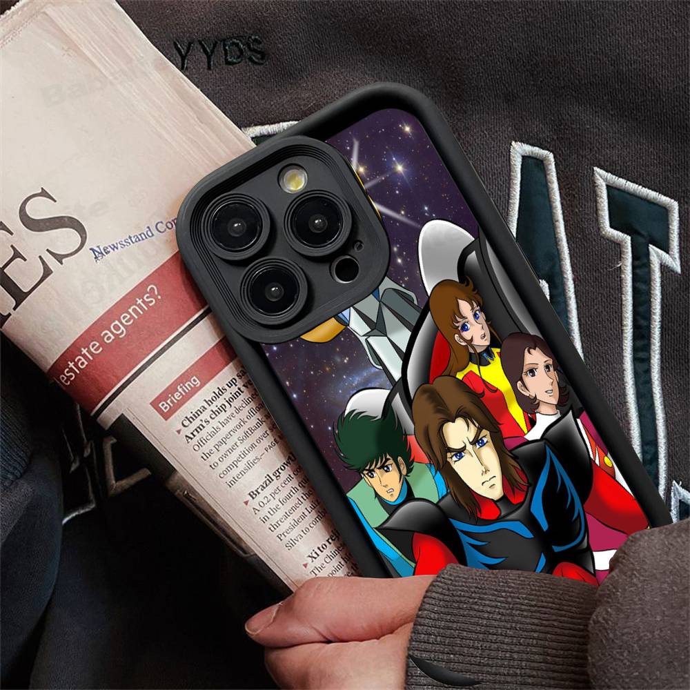 Чехол для телефона UFO R-Robot G-Goldorak для IPhone 17 16 15 14 13 12 11 Pro Max Plus Mini Счастливым дизайном