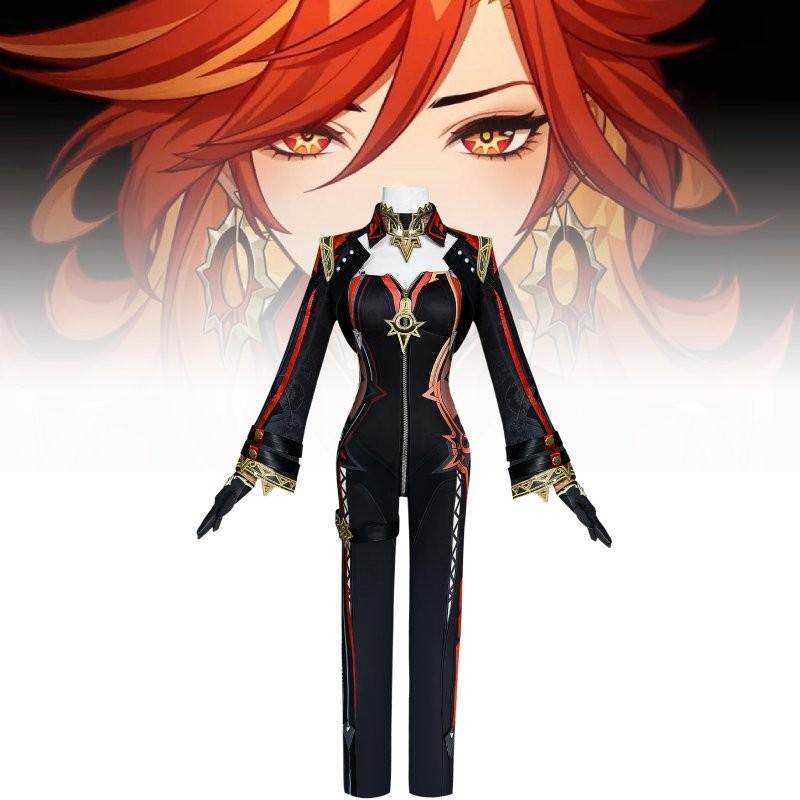 Костюм для косплея персонажа Genshin Impact Мавуика Женщина Костюмы Одежда Выступление