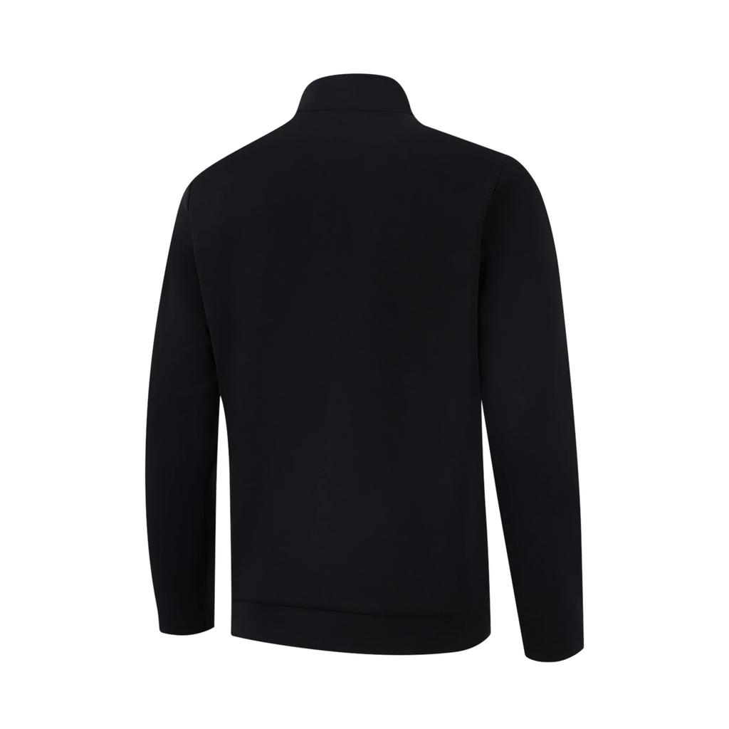 Li Ning Group Purchase Series Sports Stand Collar Zipper Casual Comfortable Versatile Simple Color Block Sweatshirt Men Sweatshirt AWDVB03-2