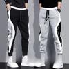 Men's Sports Pants Spring Autumn Male Loose Fitting Leggings Patchwork Running Training Casual Pants Fashion Outfit Trousers