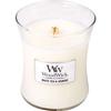 Bougies Moyenne - Verre Blanc - WoodWick - 92062E