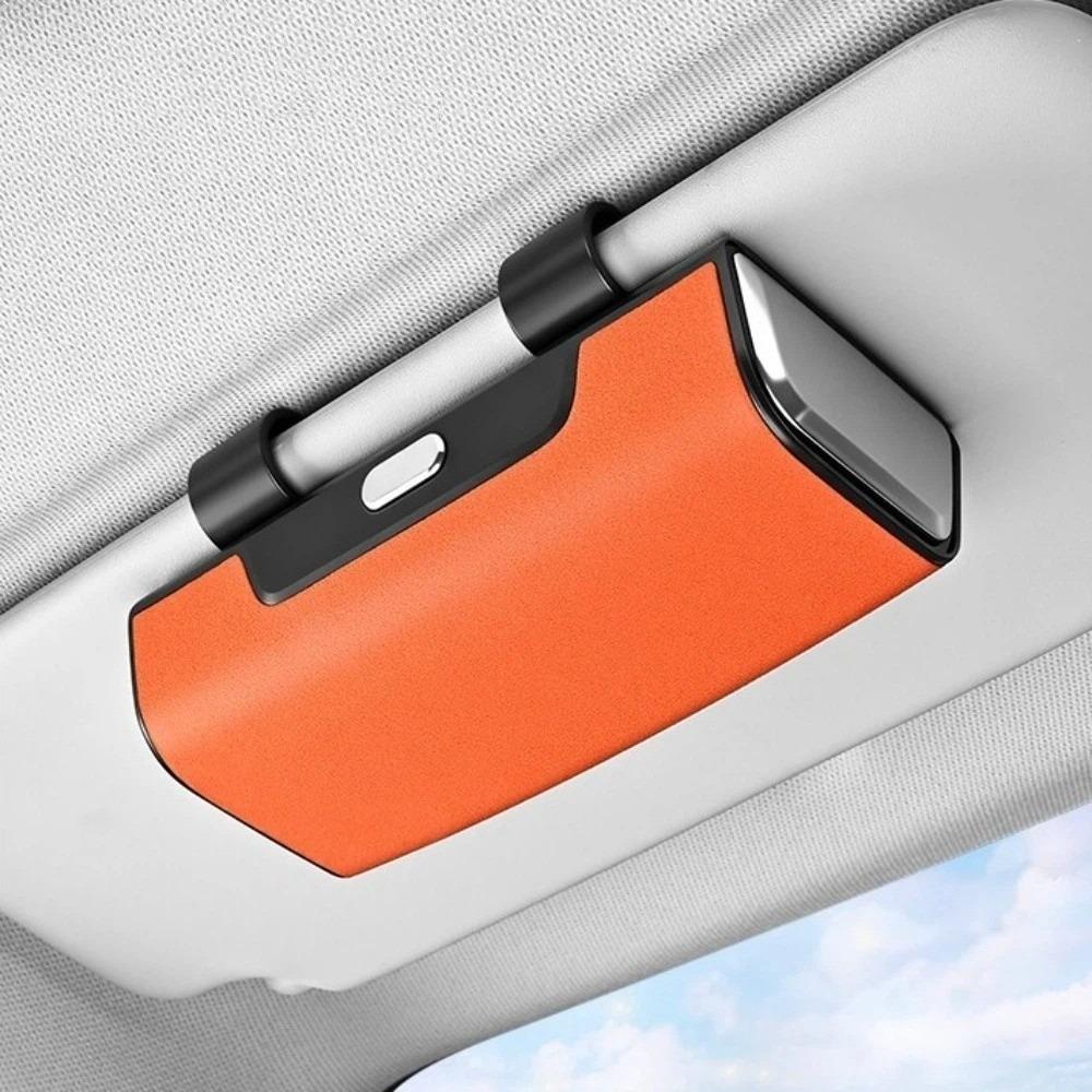 Storage Organizer Fashion Glasses Case Glasses Protection Storage Box Car Interior Accessories