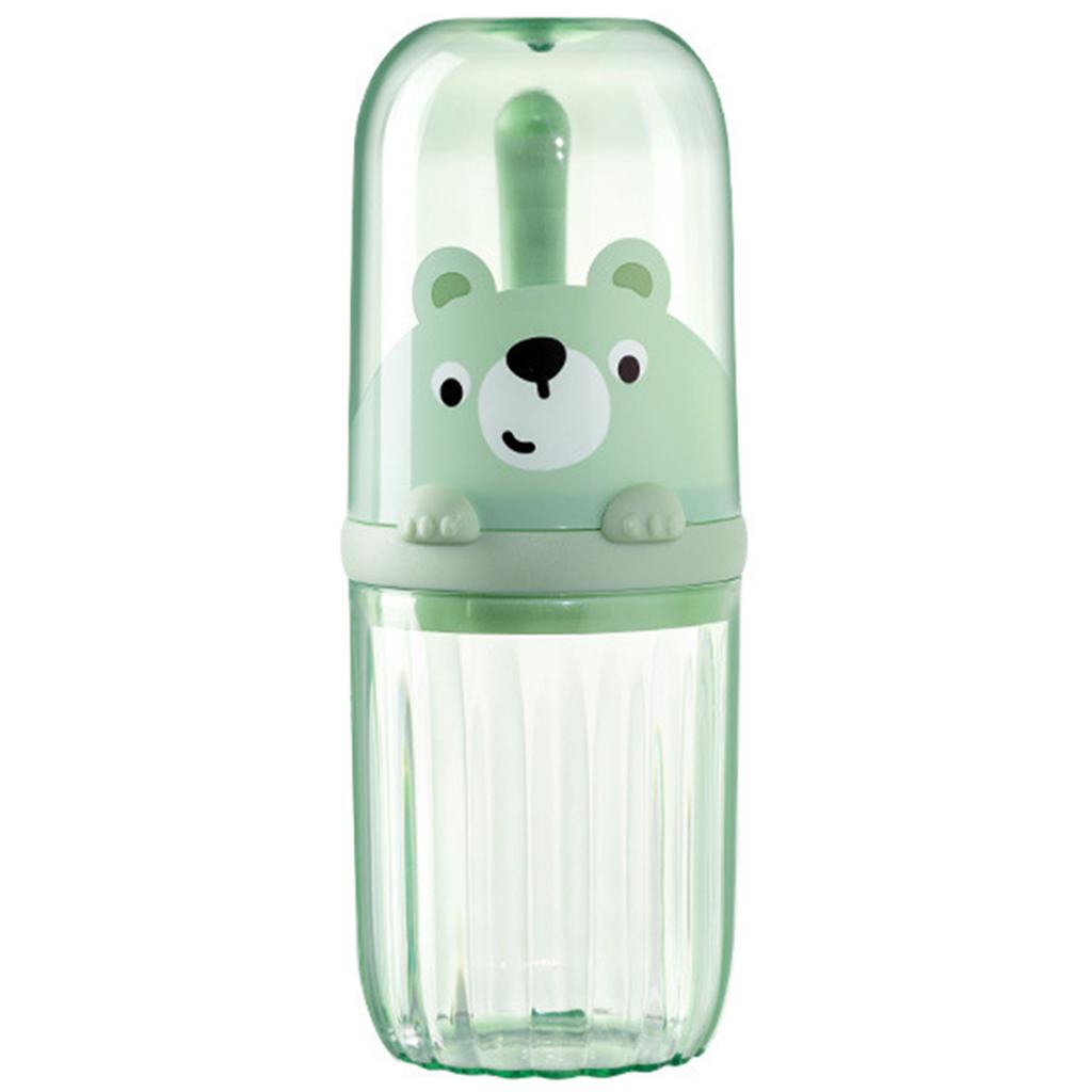 Портативный держатель для зубной щетки Пластиковый дорожный футляр для зубной щетки для детей со съемной ручкой Коробка для хранения зубных щеток и зубной пасты