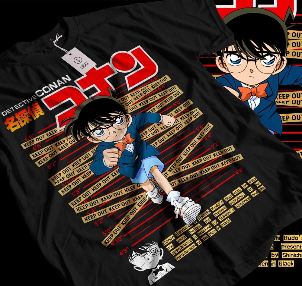 Detective Conan T-shirt Detective Conan,Detective,Anime Tee,Case Gift Shirt 081