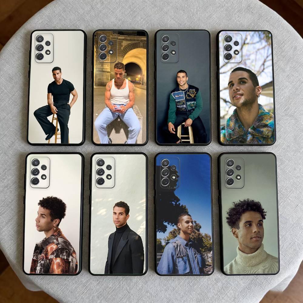 COOL M-Mason Gooding Phone Case For Samsung Galaxy A73,A72,A71,A70,A53,A52,A51,Soft Silicone Black Cover