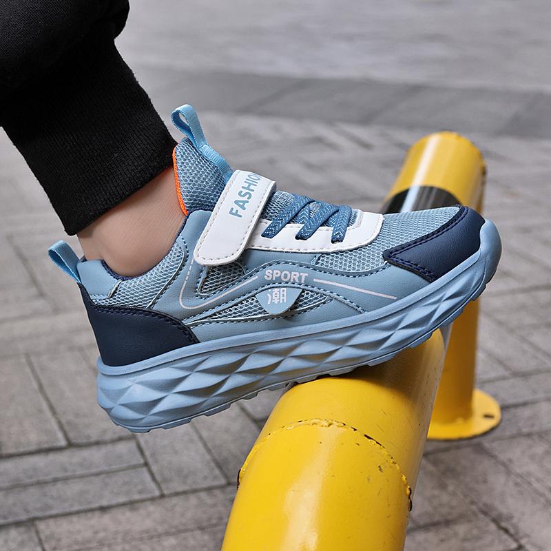 Kids Breathable Mesh Sport Sneakers Casual Walking Shoes Sizes 28-40 for School Play Training Travel and Everyday Active Wear