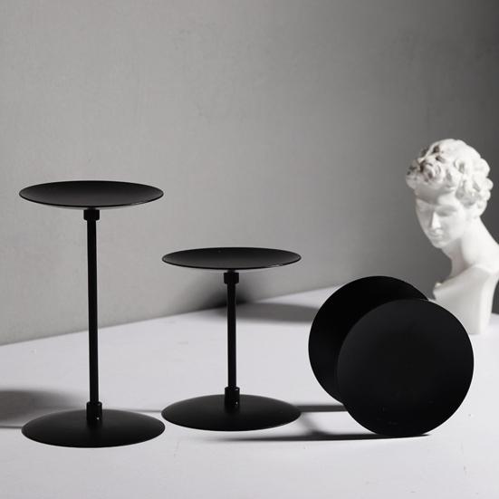 1 комплект, железный подсвечник, современный элегантный подсвечник, стабильная подставка для свечей для свадебных вечеринок, домашний декор