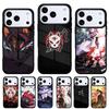 Японская маска лисы Кицунэ мягкий чехол для телефона для iPhone 17 16 15 14 13 Pro Max Задняя крышка для 12 11 Pro Coque