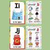 A-Z Cards English Alphabet Cards 26 Letters Montessori Learning Cards  Home Learning