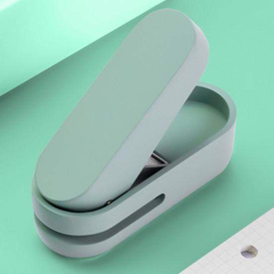 Мини-ручной дырокол для переплета, металлический дырокол для бумаги, точный дырокол на одно отверстие с пластиковым корпусом, канцелярские принадлежности, подарок для учителей