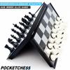 POCKETCHESS Travel Chess Chess Chessboard Magnetic Foldable