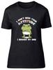 I Don'T Need Your Attitude Womens T-Shirt Funny Frog Attitude Ladies Gift Tee