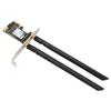 AX210NGW PCIE WiFi 6E Card with 2 Antenna 5374Mbps 2.4GHz 5GHz 6GHz Bluetooth 5.2 Support MU MIMO
