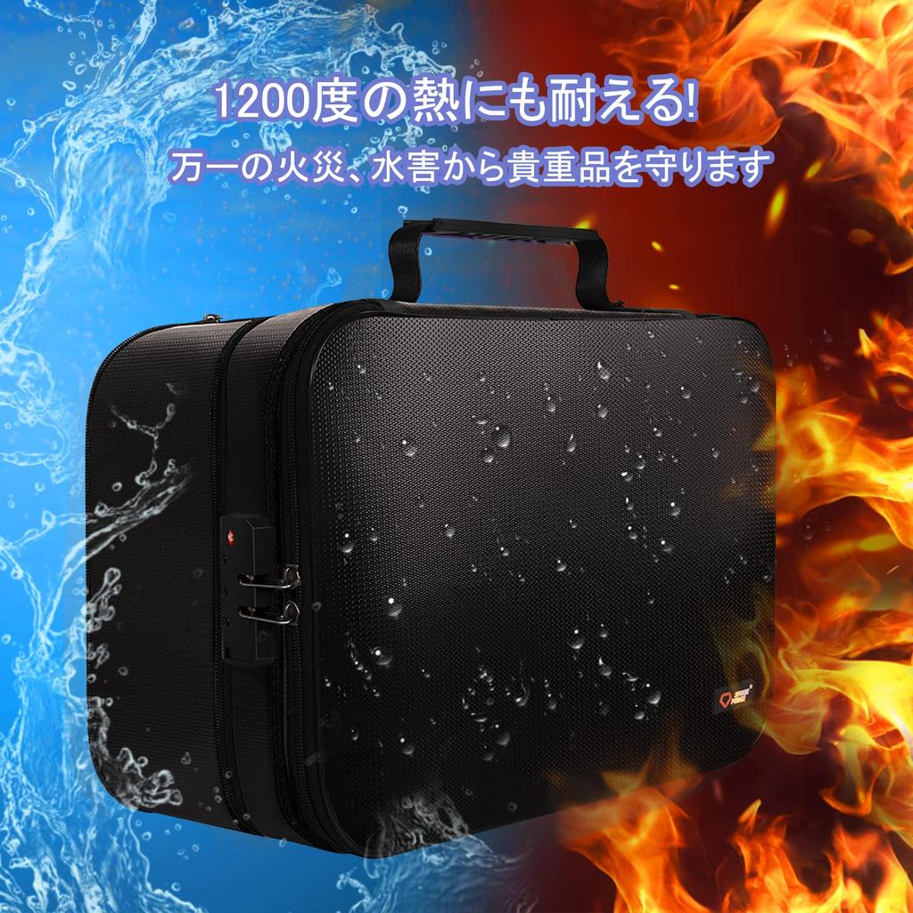 Огнестойкий огнестойкий огнестойкий документ деньги коллекция ручные ценности большой 10 см высота ключ огнестойкий 3 слоя хранения документов домой